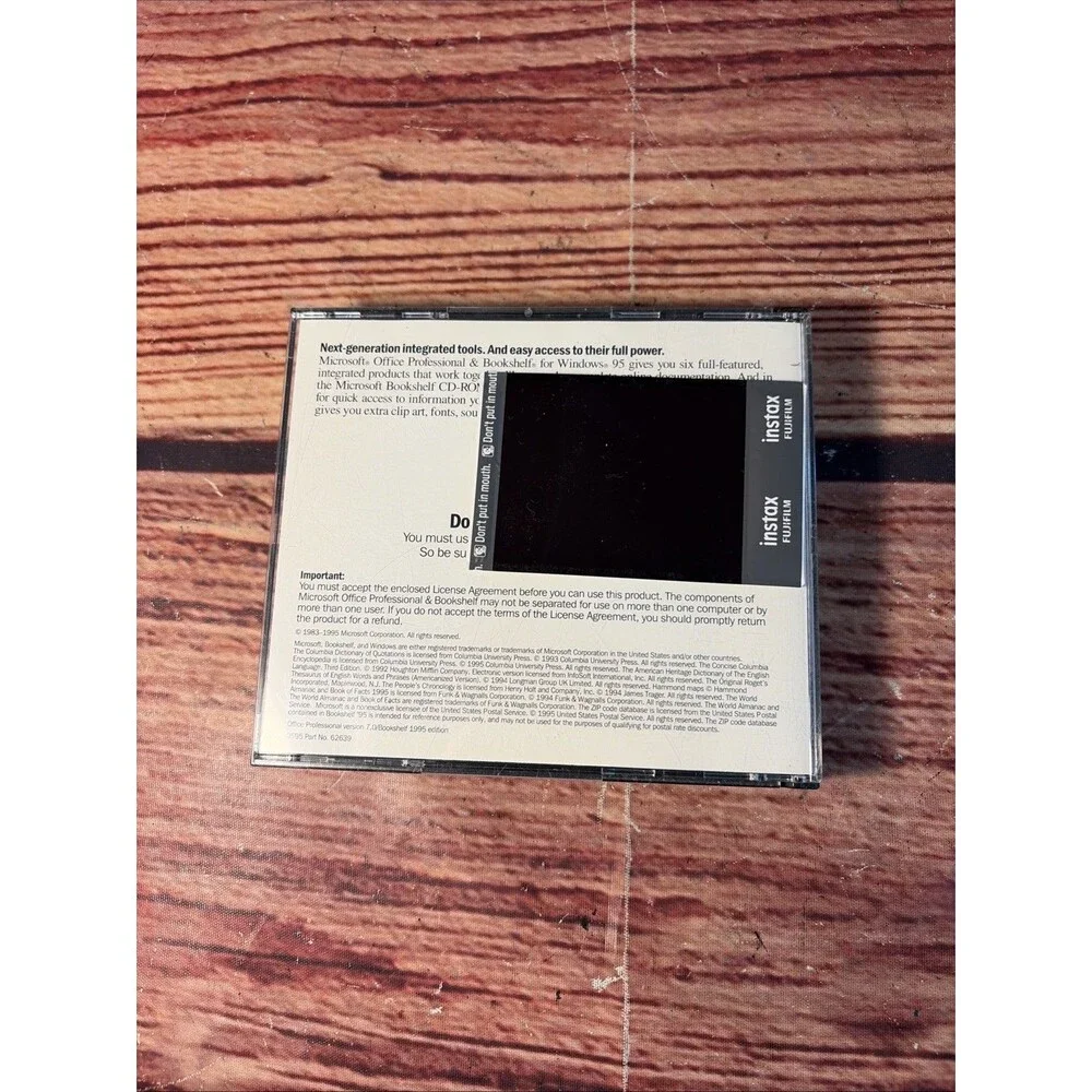 Microsoft Office 95 Professional 7.0 Access 95 PC 2CD Win95/98/Me/XP